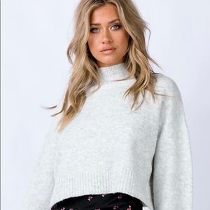 Grey Princess Polly Sweater